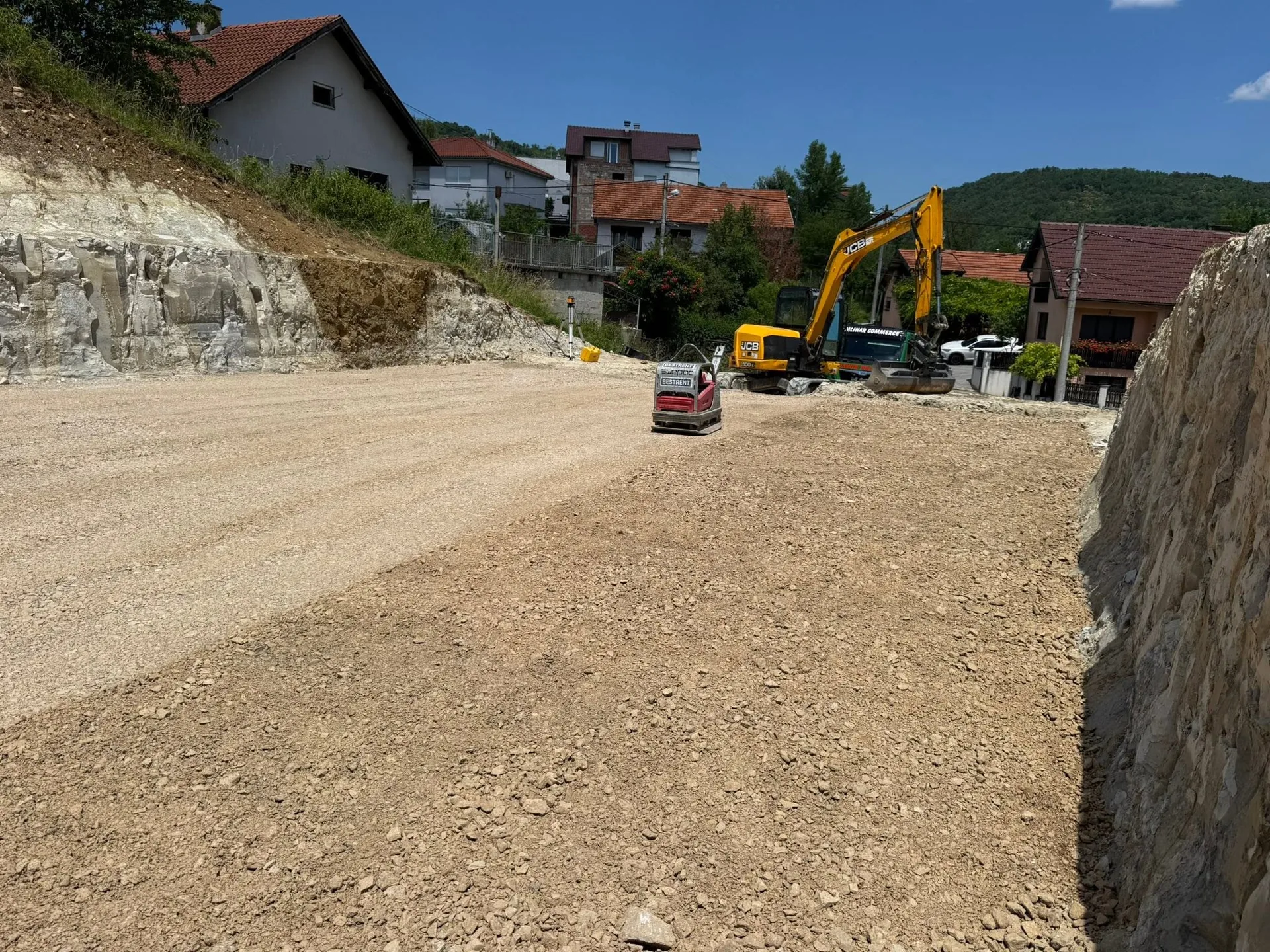 Zbijanje tampona na pripremljenoj podlozi