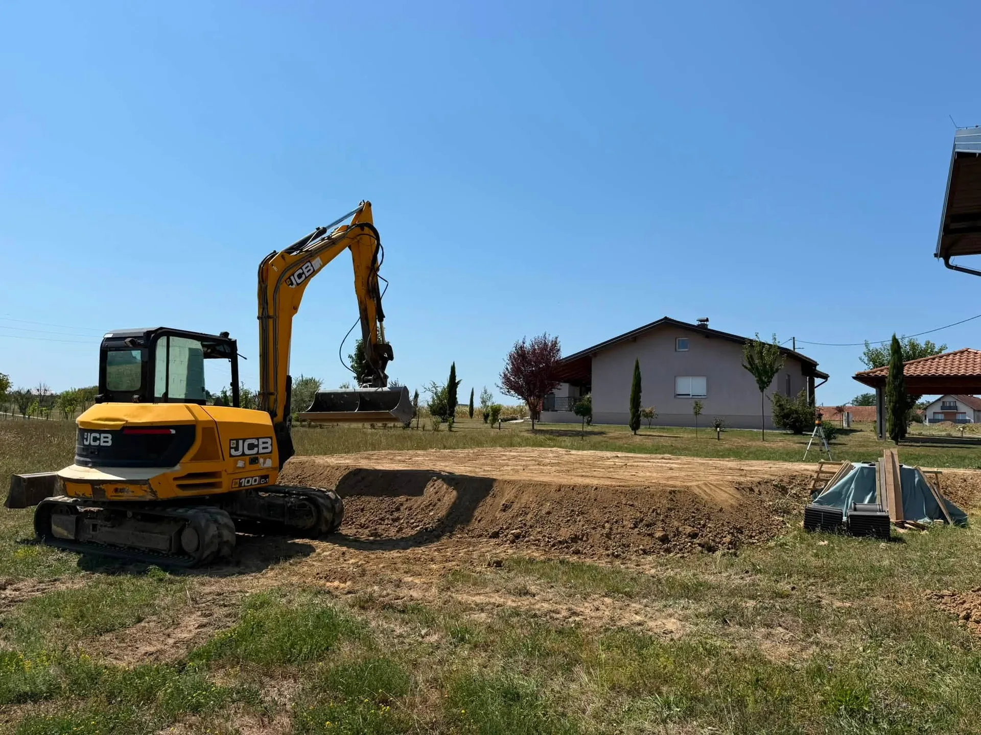 Priprema gradilišta Stupnik