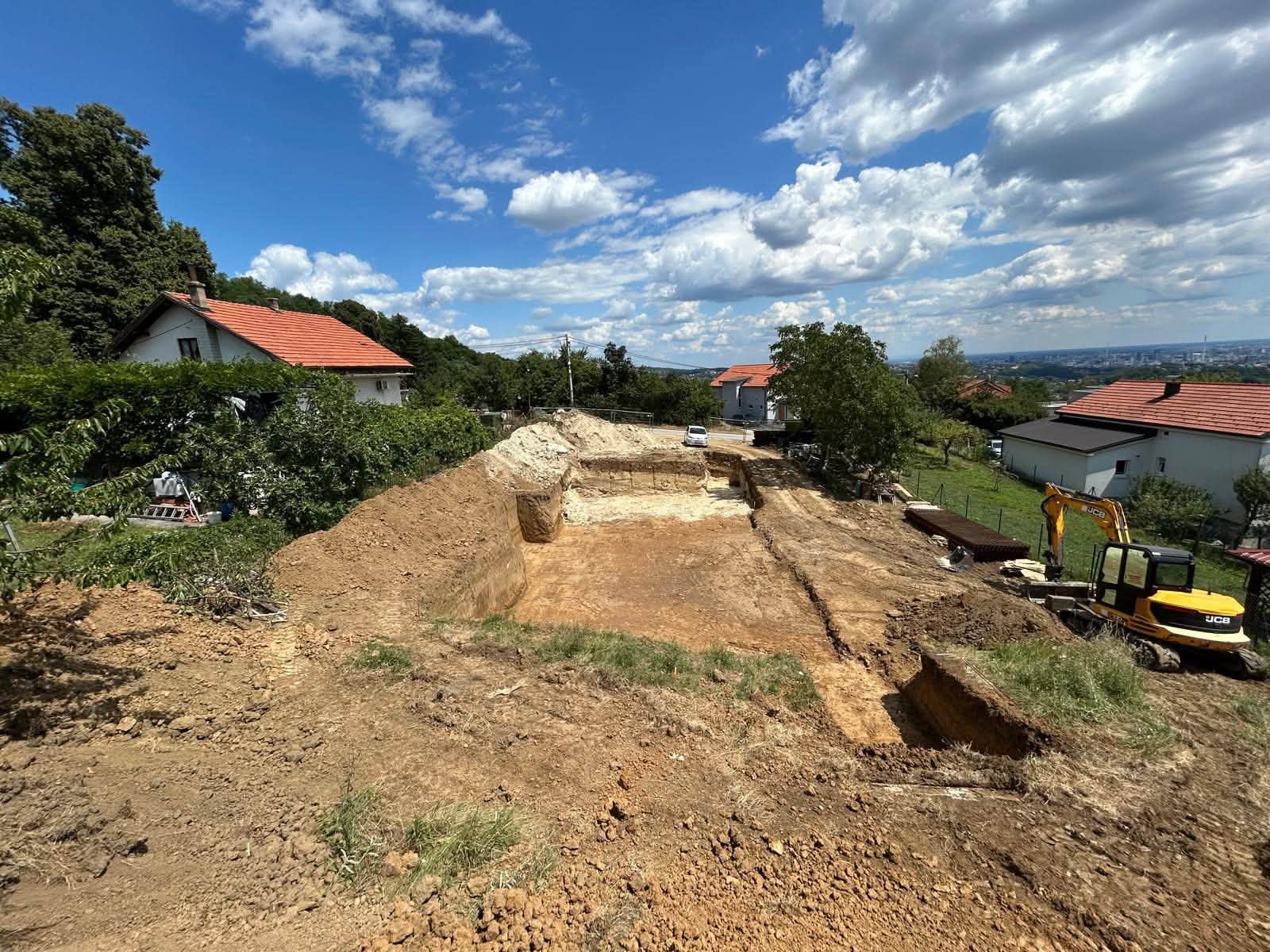 Iskop i priprema terena za gradnju